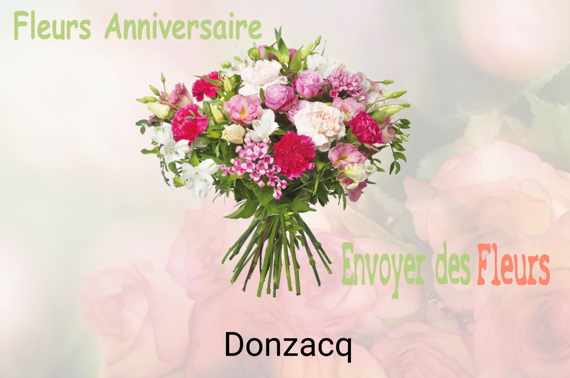 Bouquet de fleurs d’anniversaire livré à Donzacq